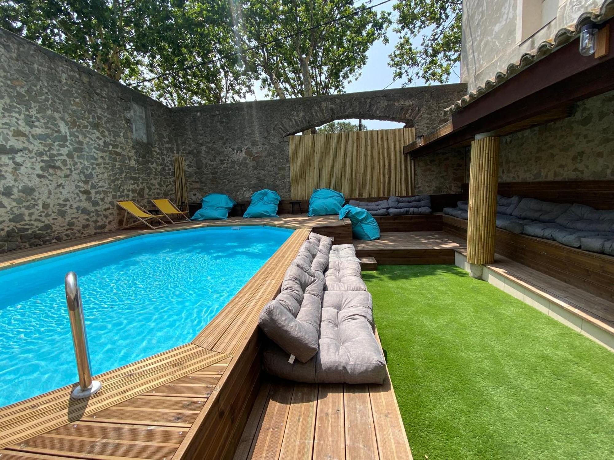 Maison, Canal Du Midi Piscine Homps  Exterior photo